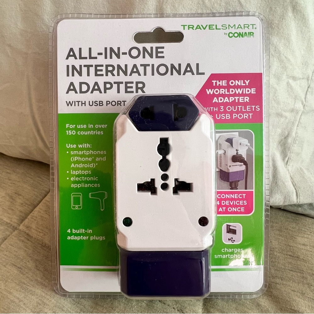 NWT Conair International Universal Adapter